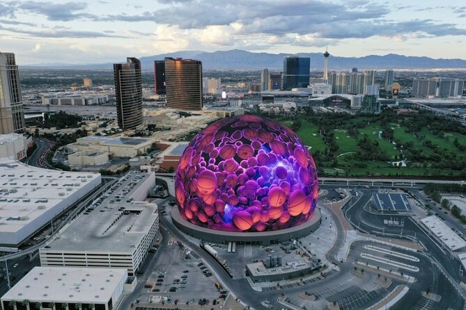 1.5 Hr Private Sphere Viewing Tour - North Strip comfort: SAHARA, Circus Circus, and the Adventuredome