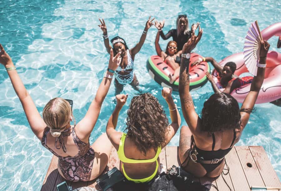 #1 Vegas Pool Crawl with Party Bus, Free Drinks & VIP Entry - The bus to stop 2: timing, energy, and how to not miss the vibe
