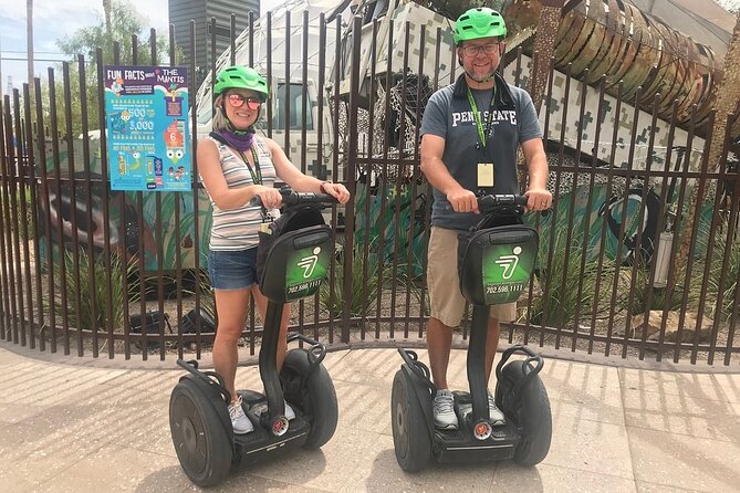 2-Hour Guided Segway Tour of Downtown Las Vegas - Downtown Container Park: Repurposed Containers, Play Areas, and Night Light Shows