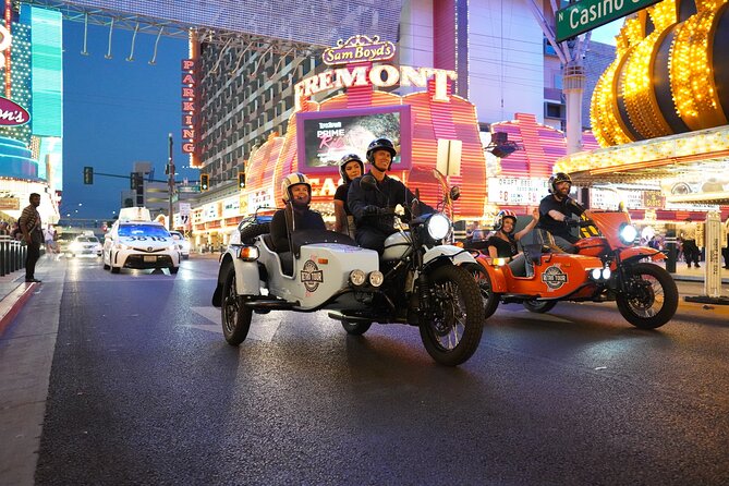 2-Hour Private Tour of Las Vegas by Night on a Sidecar - Key points before you book