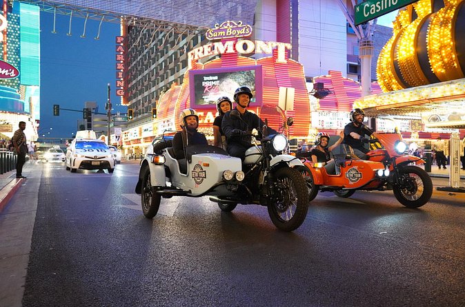 2-Hour Private Tour of Las Vegas by Night on a Sidecar - The themed photo-and-story stretch beyond the Strip icons