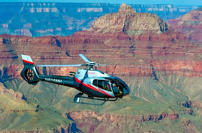 25-minute Grand Canyon Dancer Helicopter Tour from Tusayan, Arizona - Dragon Corridor and the Colorado River: the widest, deepest canyon moment