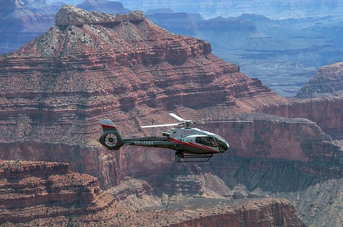25-minute Grand Canyon Dancer Helicopter Tour from Tusayan, Arizona - Geology callouts you can actually spot: Tower of Ra and Vishnu Schist