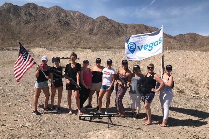 3 Gun Desert Machine Gun Shooting Adventure - Booking Expectations: What You’ll Need on the Day