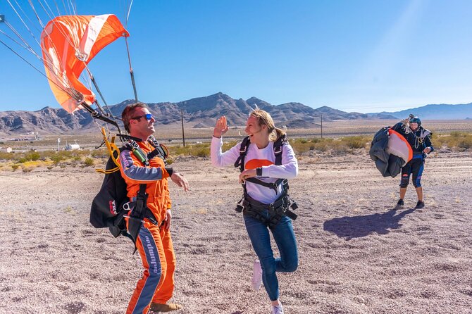 3-Hour Tandem Skydiving in Las Vegas - The Actual Jump: Freefall, Then 5–7 Minutes Under Canopy