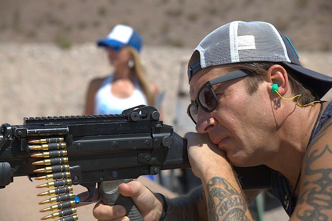 4 Gun Desert Shooting Adventure with Lunch - Key highlights you’ll feel in real life
