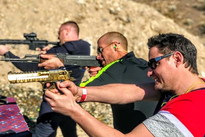 4 Gun Desert Shooting Adventure with Lunch - The VIP Hotel Pickup and Desert Drive: First Impressions Matter