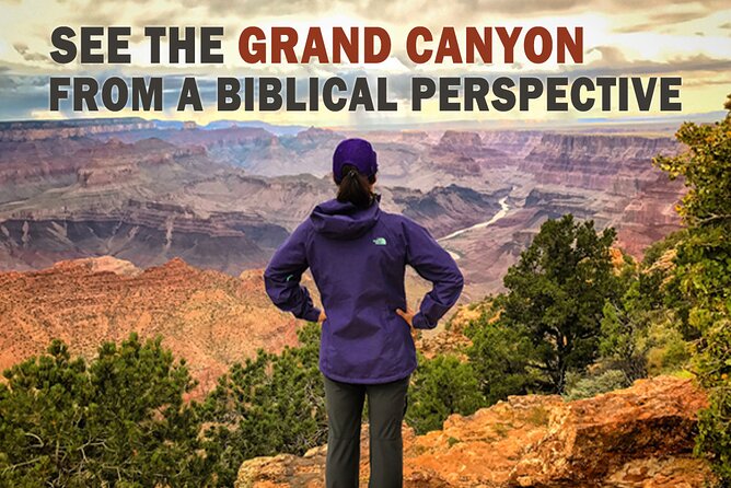 4-Hour Biblical Creation + Sunset Tour • Grand Canyon National Park South Rim - Yavapai Point: where the guide sets the foundation