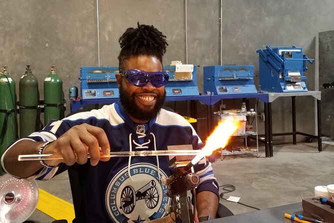 An adventure in Glassblowing by Torch - Stop 1 at LeFrancis Studios: How the Class Flows