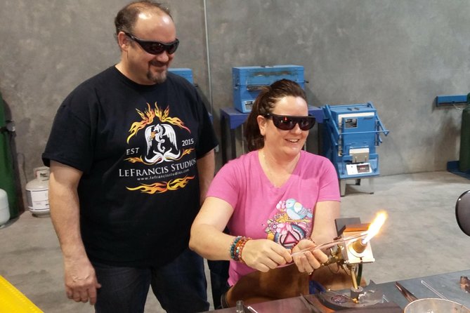 An adventure in Glassblowing by Torch - What You’ll Make: Bottle Stopper and Pendant (Plus the Fun Factor)