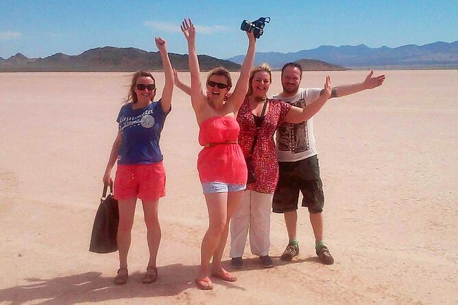 Area 51 Day Tour from Las Vegas with Alien and UFO Hotspots - The day’s big payoff: seeing the Area 51 perimeter from close range