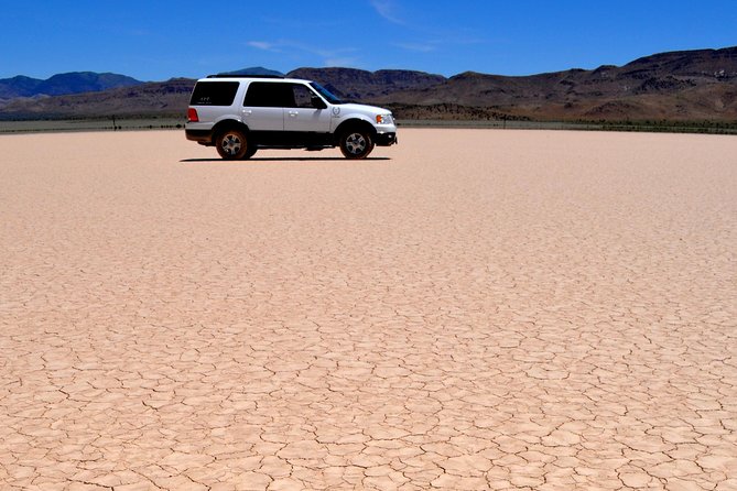 Area 51 Day Tour from Las Vegas with Alien and UFO Hotspots - Area 51 absolute perimeter: Joshua trees, signs, and Men in Black energy