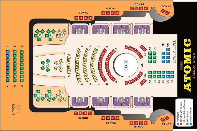 Atomic Saloon Show at The Venetian Resort - Price and value: is $101.50 worth it?