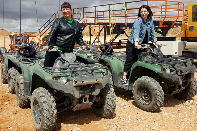 ATV Tour and Dune Buggy Chase Dakar Combo Adventure from Las Vegas - Vehicle Options: Single-Driver Setup vs 2-Seat Choices
