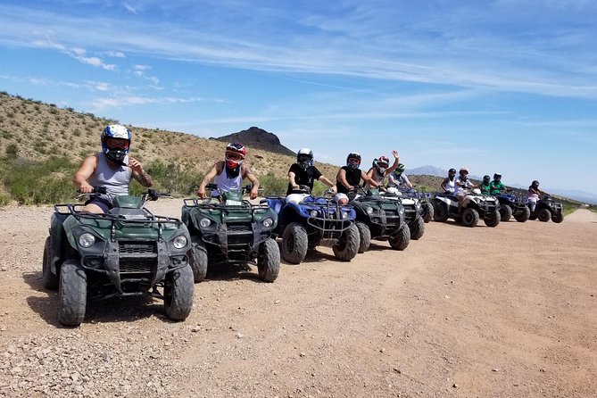 ATV Tour of Lake Mead and Colorado River from Las Vegas - The ATV ride experience: what it feels like and what you control