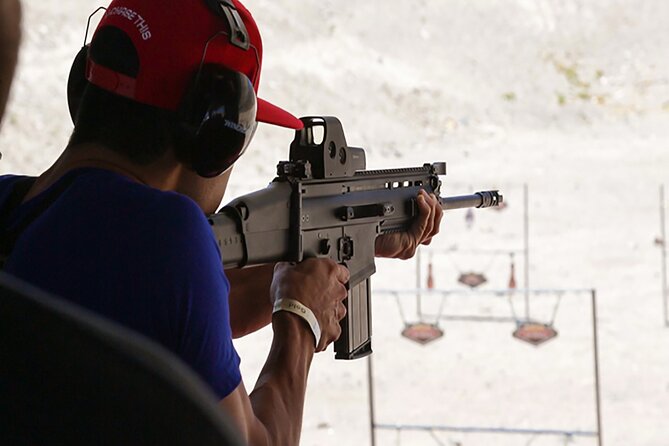 Axes, Arrows and Bullets Combo Package in Las Vegas - Arrival at the Facility: Orientation, Safety, and Fast Setup