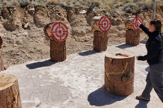 Axes, Arrows and Bullets Combo Package in Las Vegas - Firearms: The Value of Real Safety Instruction