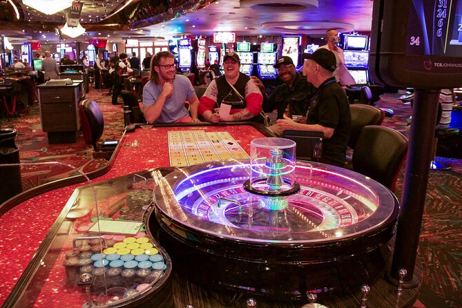 Best Bet Gaming Lessons: Learn to Play Like the Pros - Stop 1 at the Plaza lobby: meet your guide and get the quick Vegas gaming context