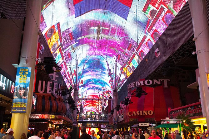 Big Bus Las Vegas: Sightseeing Night Tour by Open-Top Bus - Adult-only departure and the Hard Rock drink add-on