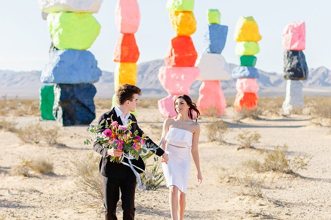 California Desert, Seven Magic Mountains and Las Vegas Sign - Why This Short Desert Trip Beats Driving Yourself