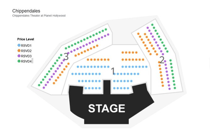 Chippendales at Planet Hollywood Resort and Casino - Price and value: what $80.90 gets you (and what it doesn’t)