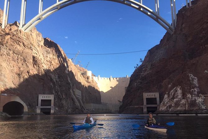 Colorado River Full-Day Kayak Tour: 12 Miles, Hot Springs & Caves - From Hoover Dam Lodge to Willow Beach Marina: the day in order