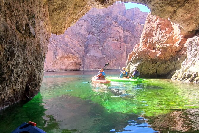 Emerald Cave Kayak Tour with Wildlife, Swim & Shuttle Option - Emerald Cave Time: Bright Views, Lines, and Light Effects