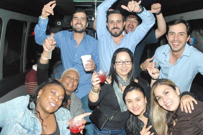 Epic Nightclub Crawl with Party Bus Ride & Free Drinks - The 45-Minute Strip Party Bus Tour: Drinks, AC, and Built-In Energy