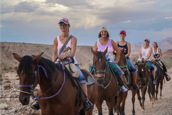 Evening Horseback Ride in Las Vegas - Summer heat strategy: cool air, not rushed chaos