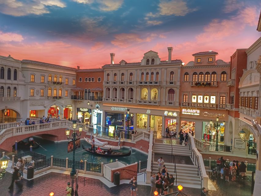 Explore Must-See Spots: Las Vegas Strip Walking Tour - The Grand Canal Shoppes + The Venetian: Your First Indoor Wow-Factor