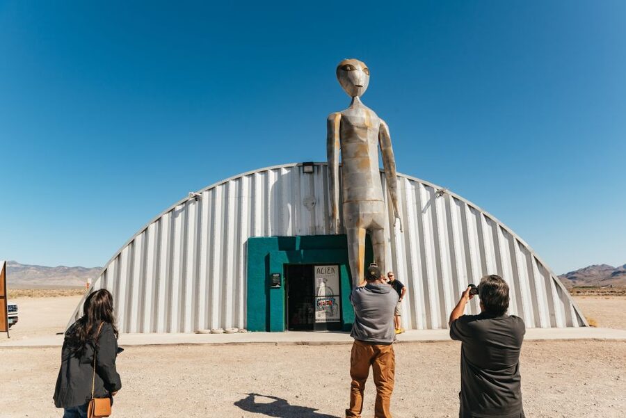 From Las Vegas: Area 51 Full-Day Tour - Starting at McCarran: Janet Airlines and the first dose of weird