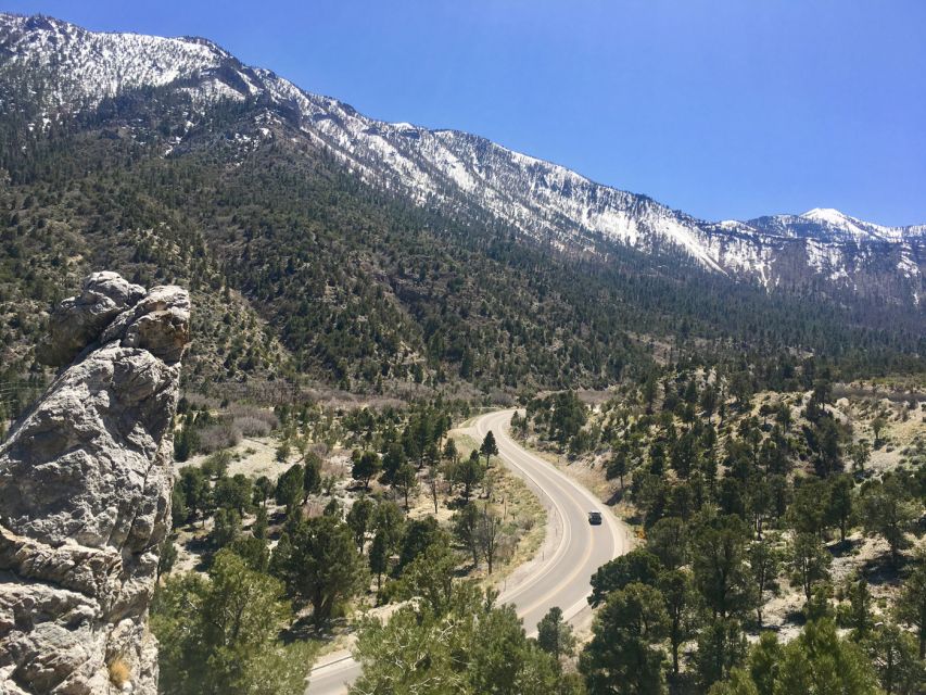 From Las Vegas: Day Trip to Mount Charleston Resort - Pickup, Drop-Off, and the F1 Curveball