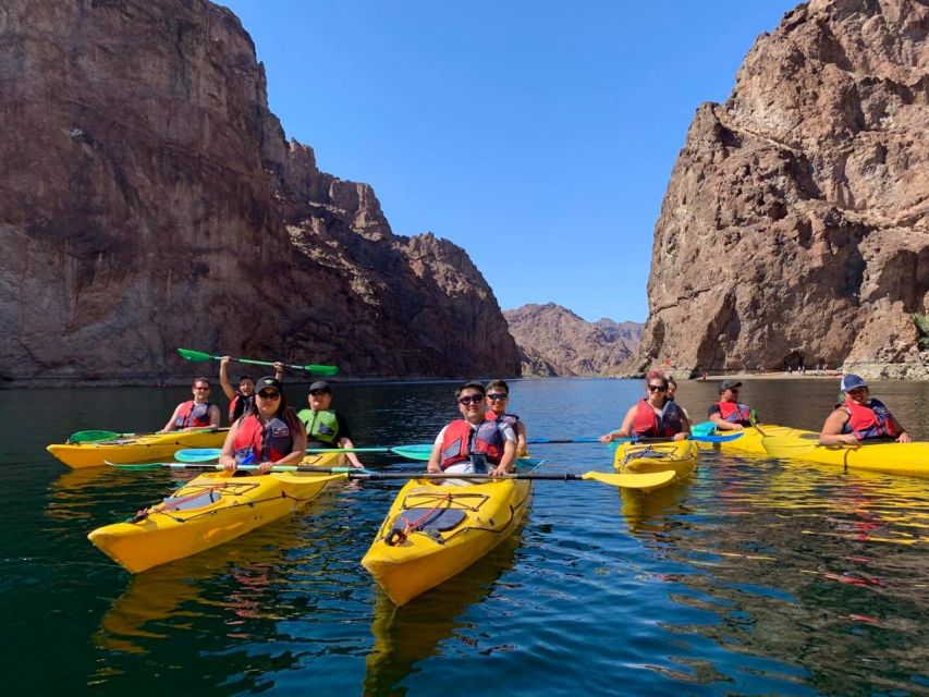 From Las Vegas: Emerald Cave Guided Kayak Tour with Shuttle - Meeting your guide and getting geared up