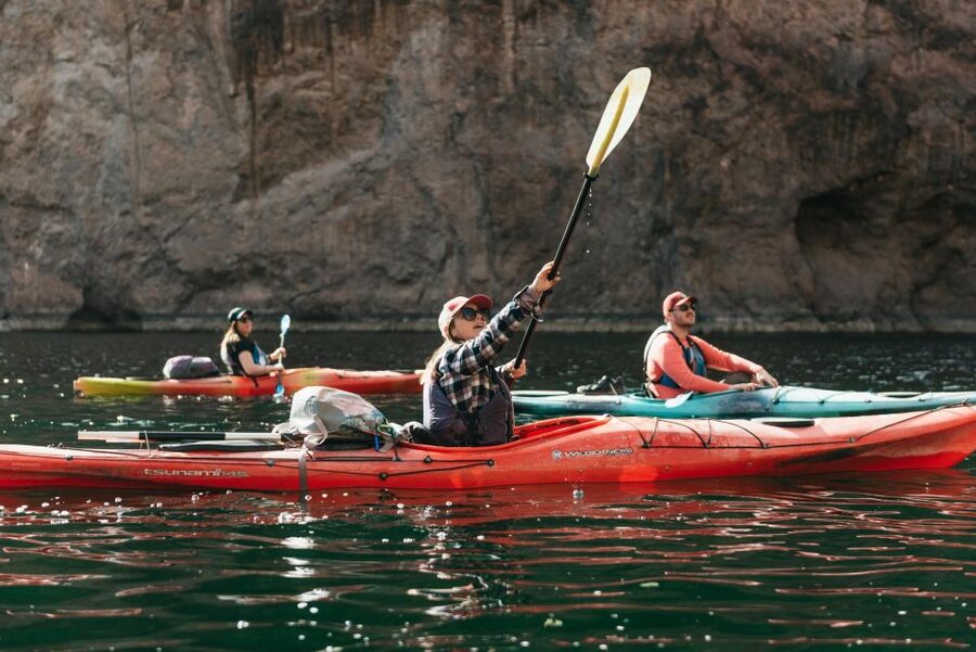From Las Vegas: Emerald Cave Guided Kayaking Tour - Emerald Cave: what the green water moment really looks like