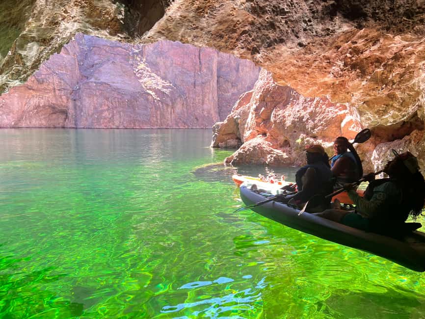 From Las Vegas: Emerald Cave Kayak Tour with Hotel Pickup - Key highlights at a glance