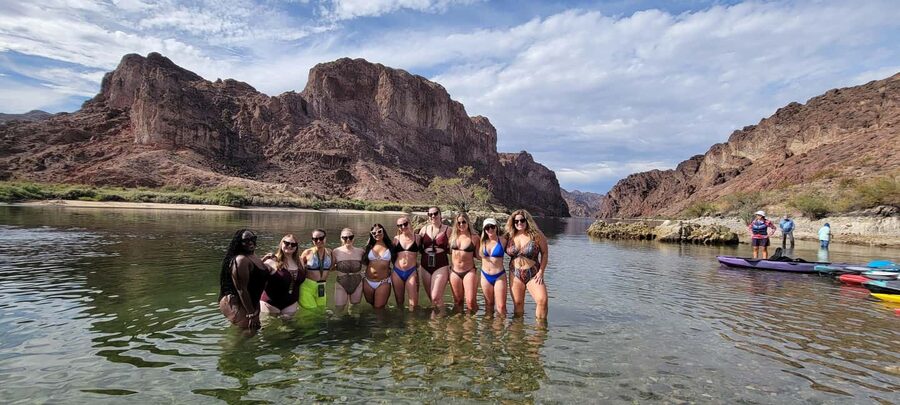 From Las Vegas: Emerald Cave Kayak Tour with Hotel Pickup - Paddling the Black Canyon and Colorado River toward Emerald Cave