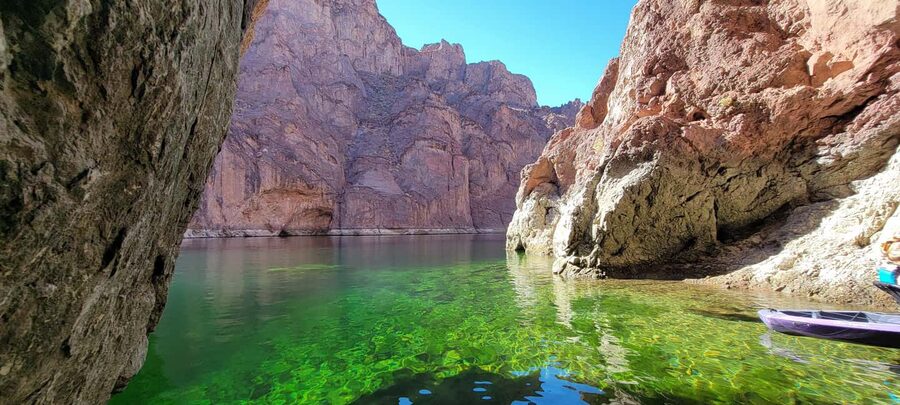From Las Vegas: Emerald Cave Kayak Tour with Hotel Pickup - Emerald Cave + short historical hike + a swim: not just one activity