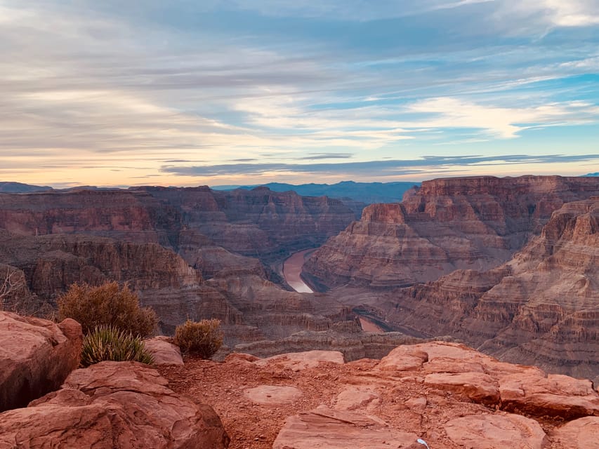 From Las Vegas: Grand Canyon Half-Day Sleep In Tour - Grand Canyon West Rim: Guano Point and Eagle Point, planned right