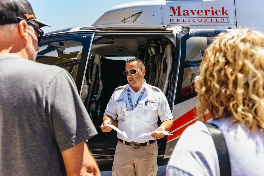 From Las Vegas: Grand Canyon Helicopter Tour with Champagne - The return flight through the Grand Canyon’s Bowl of Fire