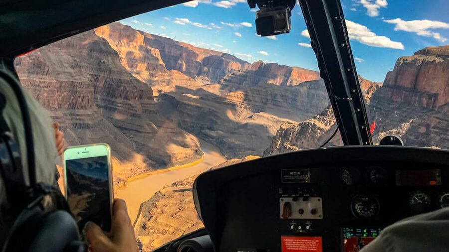 From Las Vegas: Grand Canyon West Rim Helicopter Tour - Grand Canyon West Rim: flying above and below the rim (the wow part)
