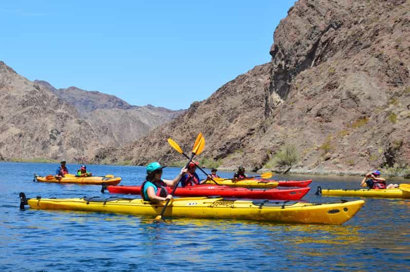 From Las Vegas: Guided Emerald Cave Kayak Tour - The 3-hour paddle: canyon walls, clear water, and a guided pace