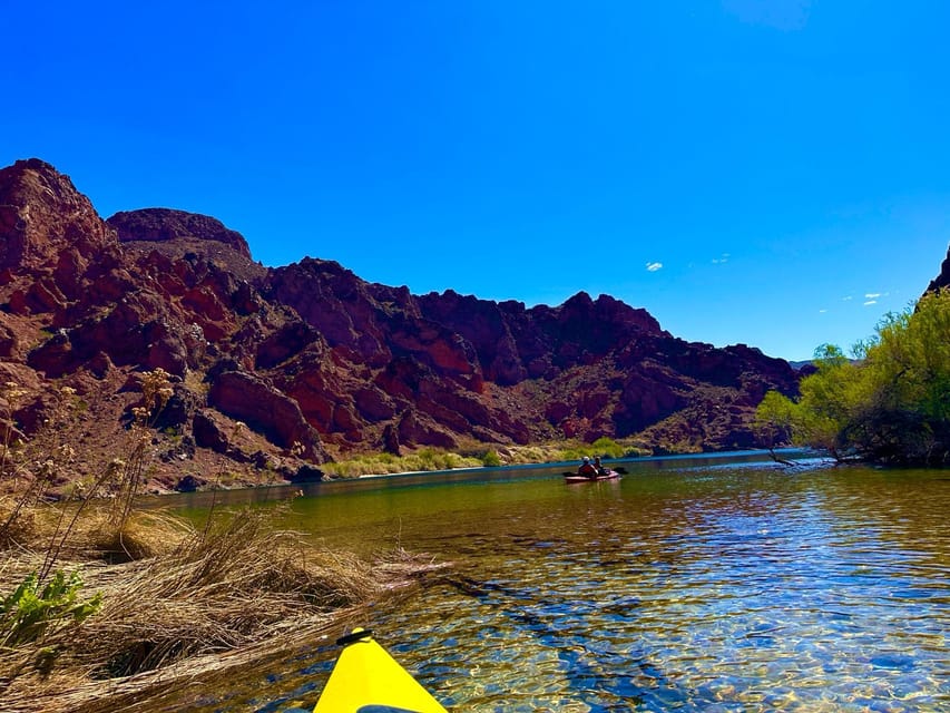 From Las Vegas: Hoover Dam Kayak Trip with 6 Hot Springs - 12 miles downstream: what the paddle actually asks of you