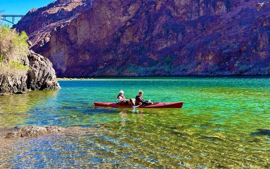 From Las Vegas: Hoover Dam Kayak Trip with 6 Hot Springs - Arizona Hot Springs: the first soak that changes the whole mood