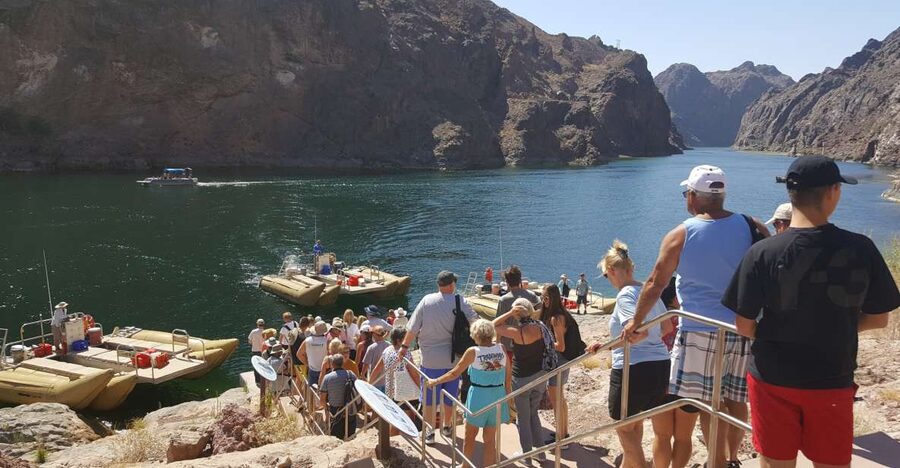 From Las Vegas: Hoover Dam Raft Tour - Colorado River rafting just below Hoover Dam: what the experience actually feels like