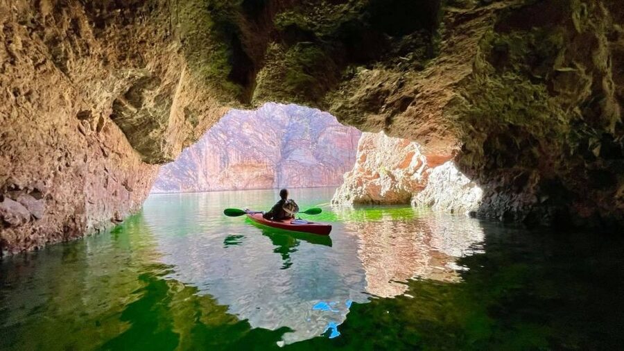 From Las Vegas: Kayak Rental with Shuttle to Emerald Cave - Transportation basics: where the shuttle fits into the day