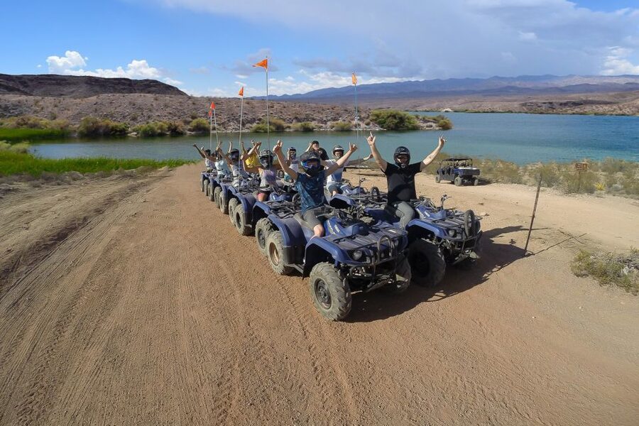 From Las Vegas: Lake Mead National Park ATV Tour with Lunch - Hotel Pickup Into the Mojave: the part that starts your day right