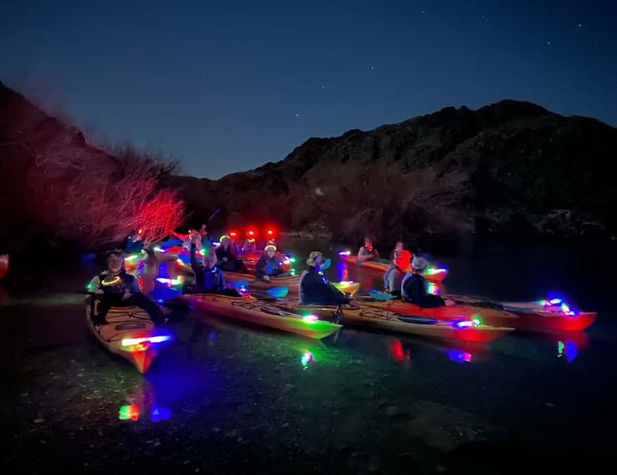 From Las Vegas: Moonlight Kayak Tour on the Colorado River - From Vegas to the Waterline: why this tour is a great change of pace