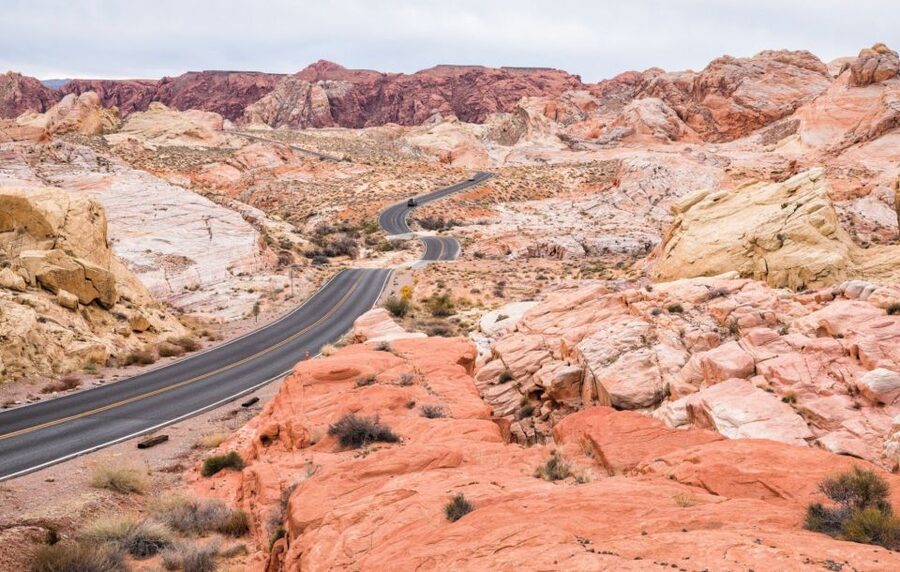 From Las Vegas: Valley of Fire State Park Tour - Valley of Fire starts with the rocks, not the brochure