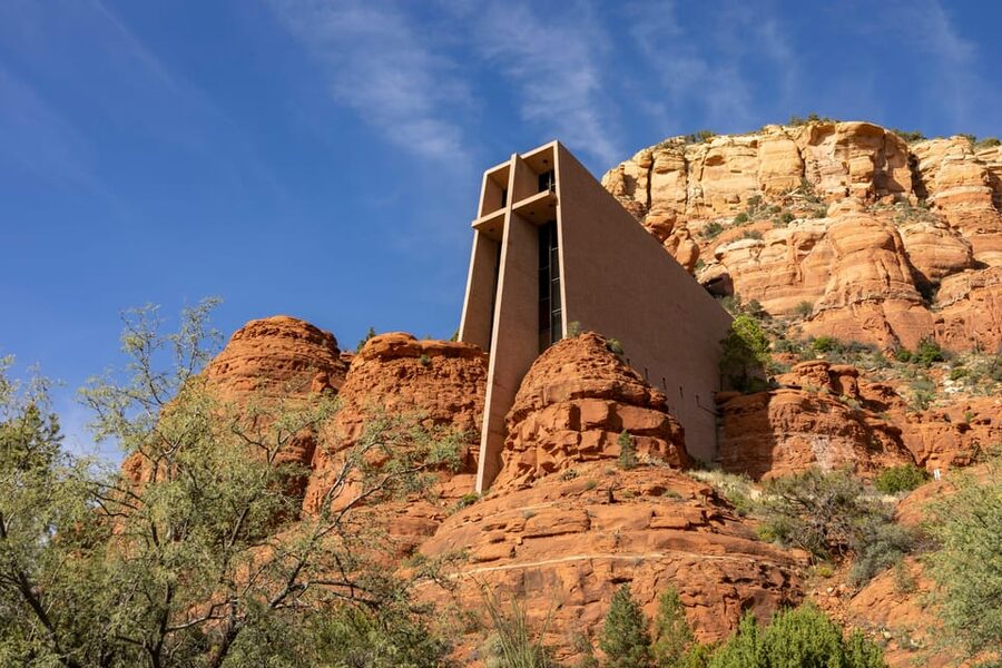From Phoenix to the Grand Canyon South Rim and Sedona - Yavapai Point and the Geology Museum: seeing the Colorado River