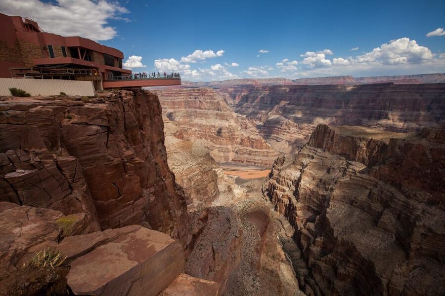 From Vegas: Grand Canyon Helicopter with Eagle Point Landing - The flight route: Hoover Dam, the rim, and the Colorado River in one session